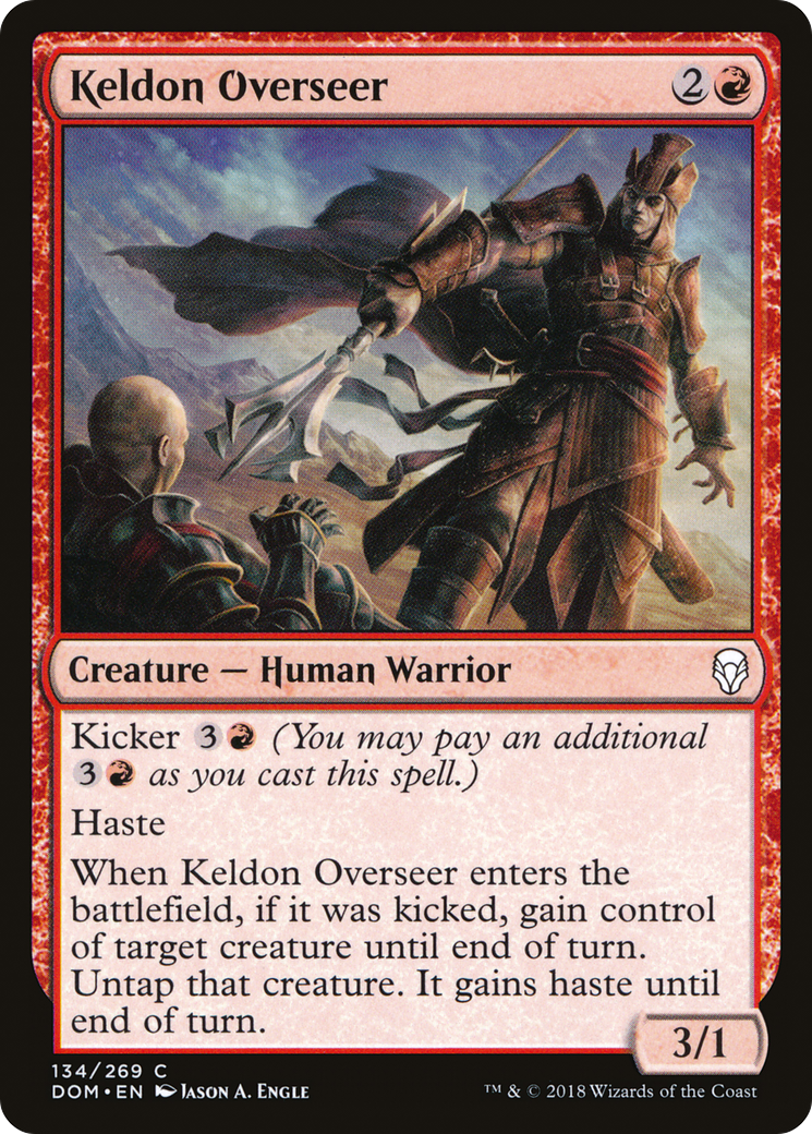 Keldon Overseer (134) Foil - Dominaria