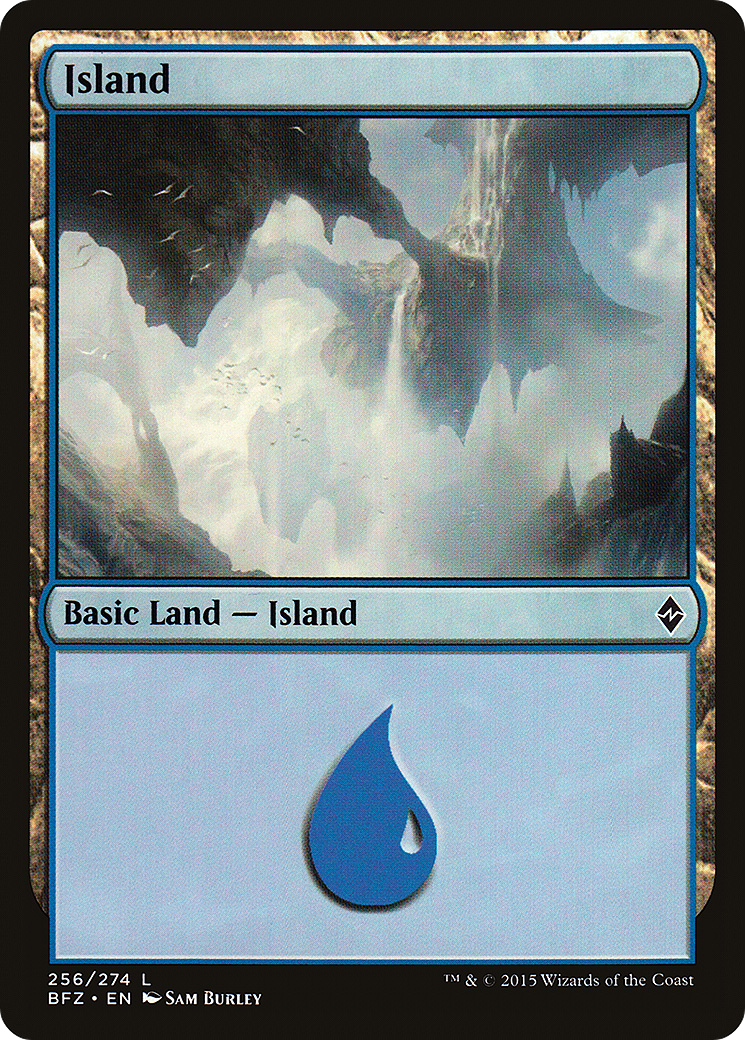Island (256a) - Battle for Zendikar