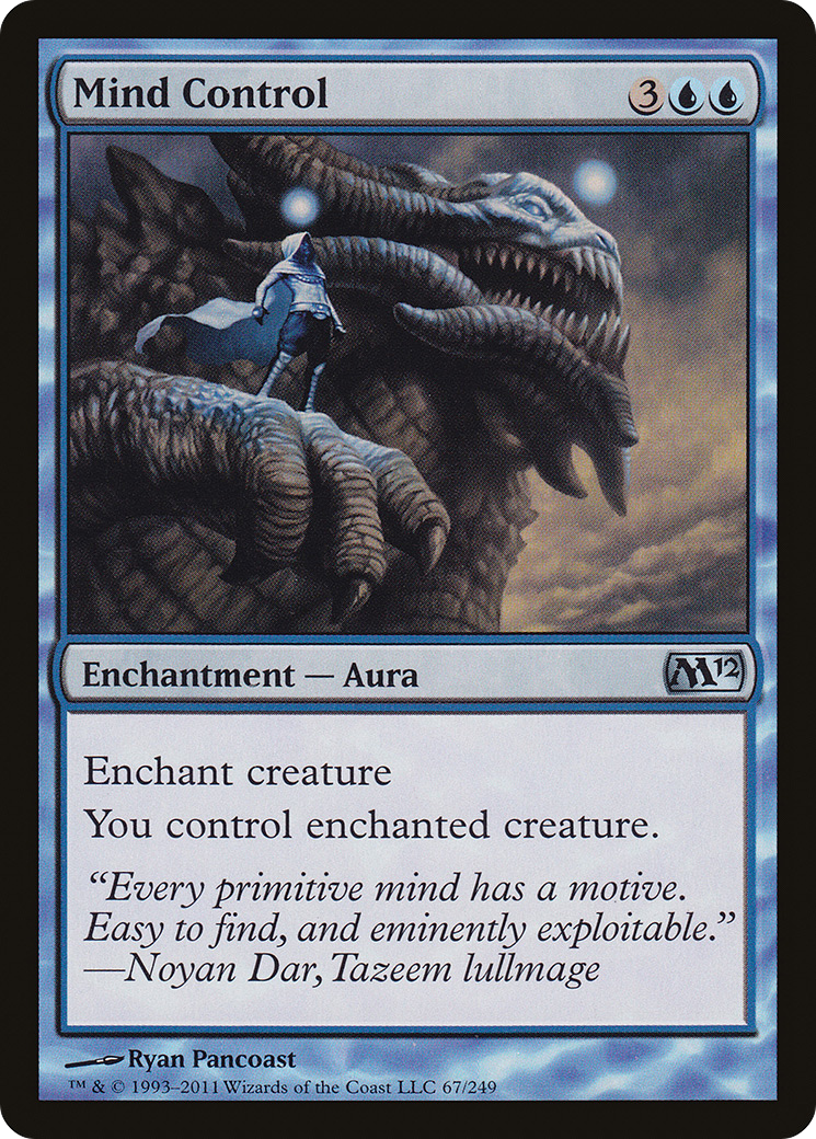 Mind Control (067) Foil - Magic 2012
