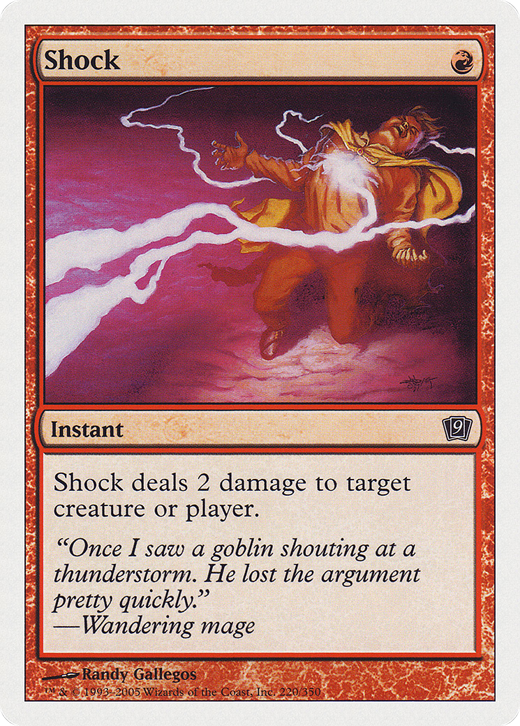 Shock (220) Foil - Ninth Edition