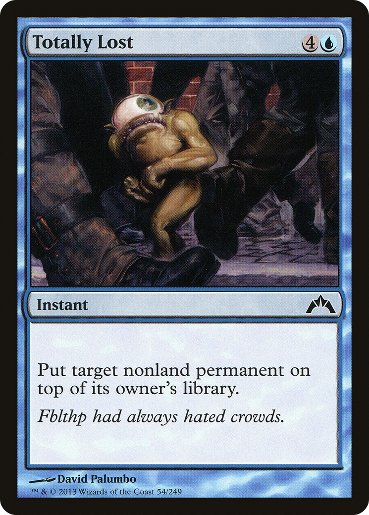 Totally Lost (054) Foil - Gatecrash