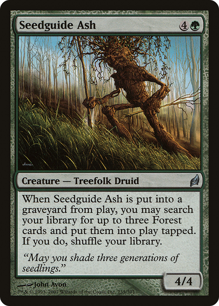 Seedguide Ash (235) Foil - Lorwyn