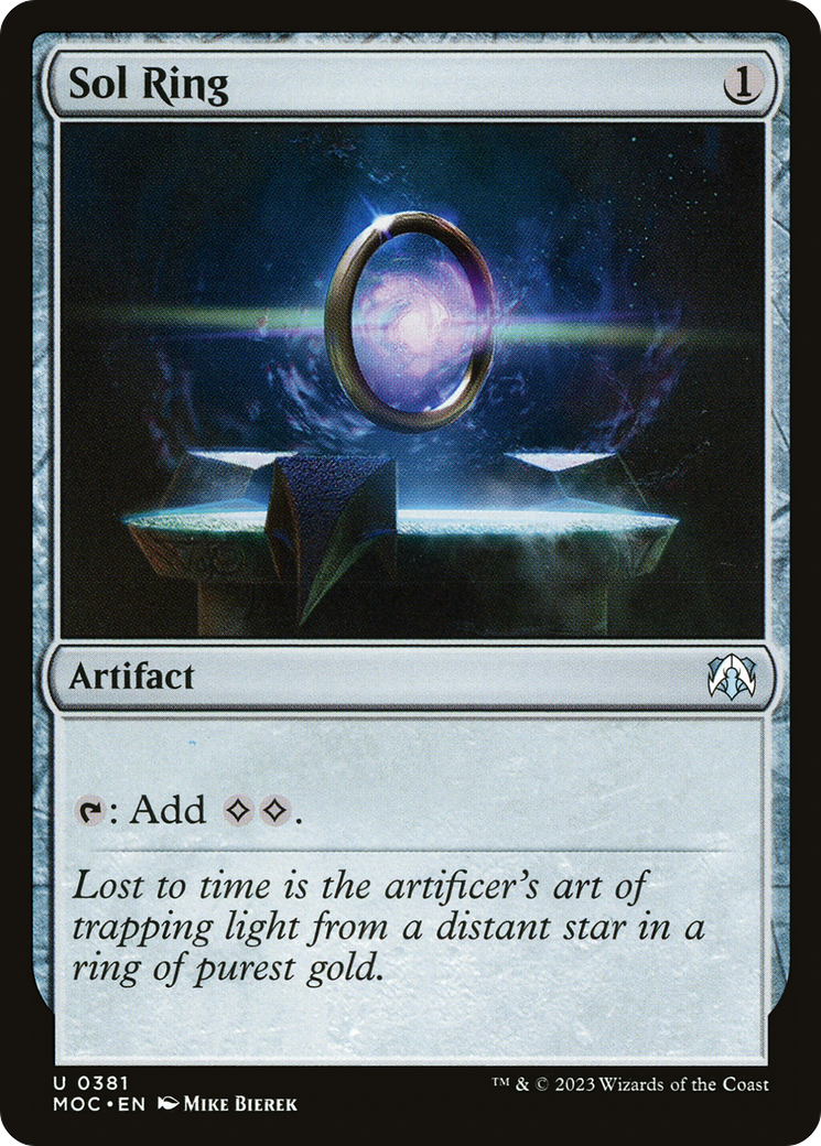 Sol Ring (381) - March of the Machine Commander