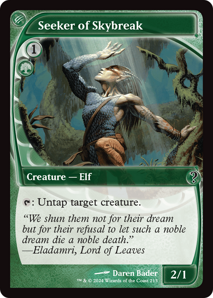 Seeker of Skybreak (Future Sight) (213) Foil - Mystery Booster 2