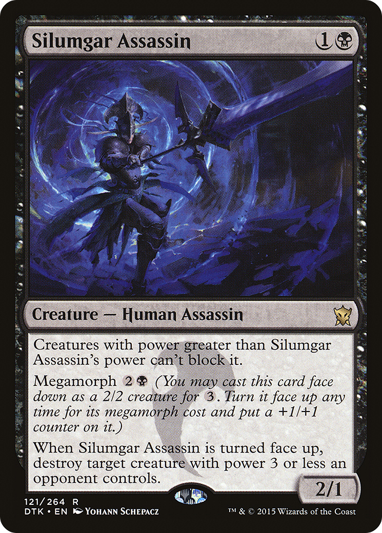 Silumgar Assassin (121) Foil - Dragons of Tarkir