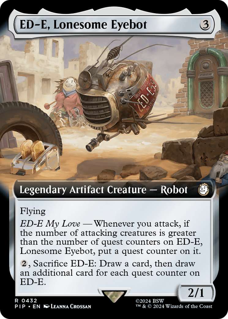 ED-E, Lonesome Eyebot (Extended Art) (432) - Fallout