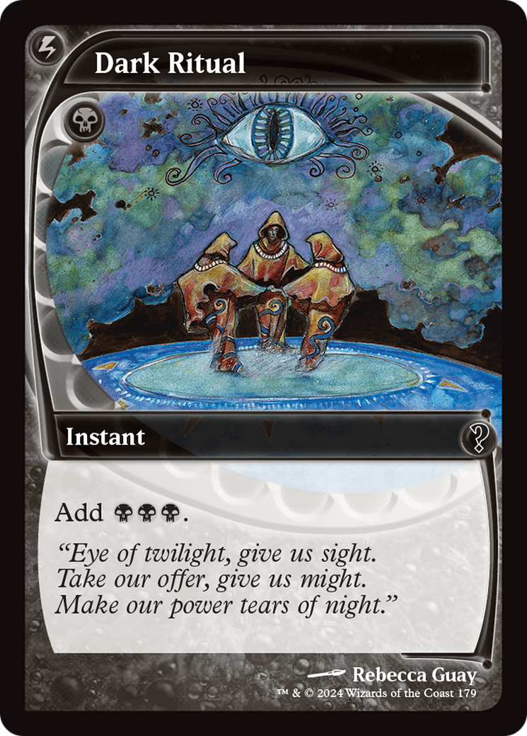 Dark Ritual (Future Sight) (179) Foil - Mystery Booster 2