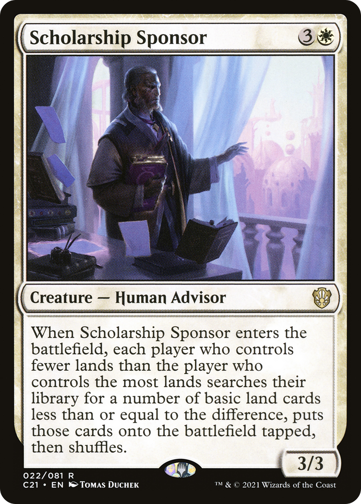 Scholarship Sponsor (022) - Commander 2021