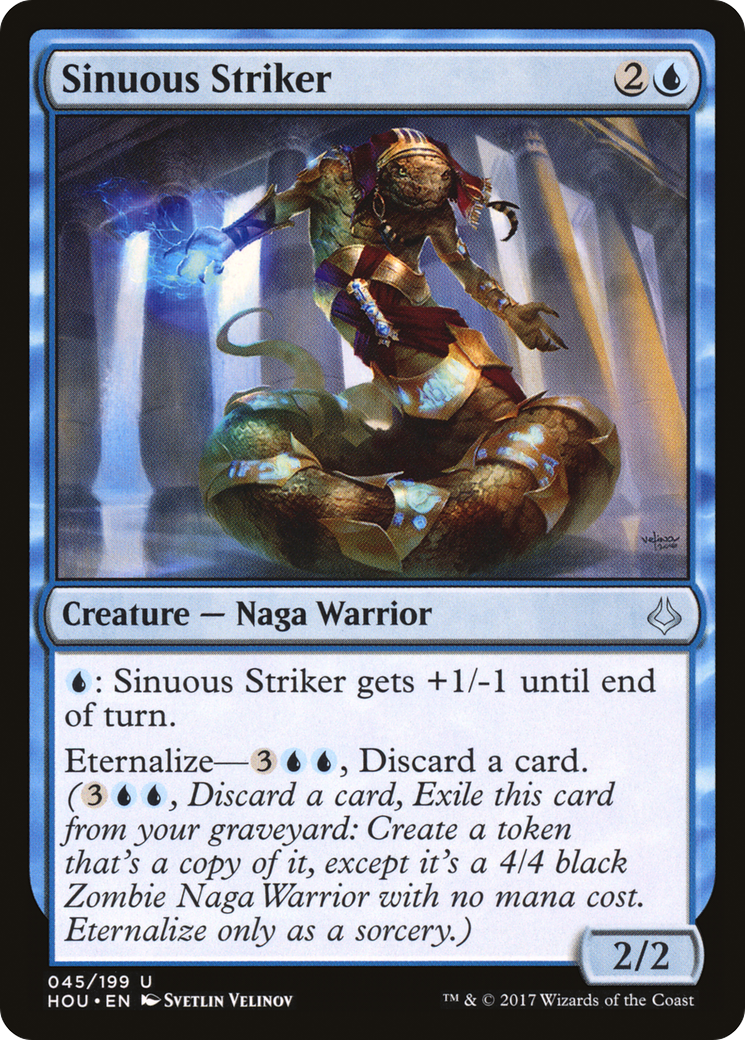 Sinuous Striker (045) Foil - Hour of Devastation