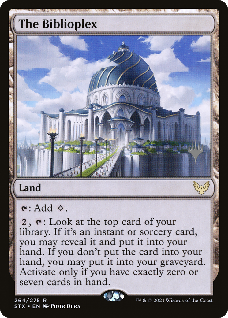 The Biblioplex (264) Foil - Strixhaven: School of Mages Promos