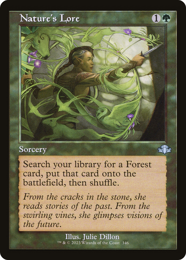 Nature's Lore (Retro) (346) - Dominaria Remastered