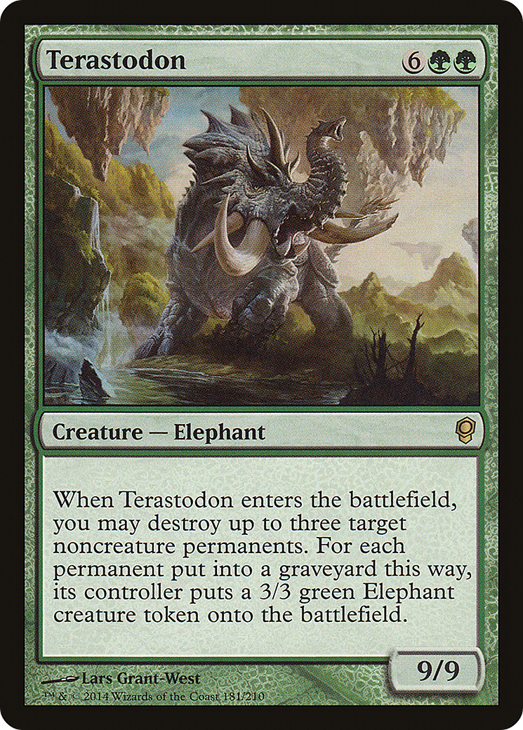 Terastodon (181) Foil - Conspiracy