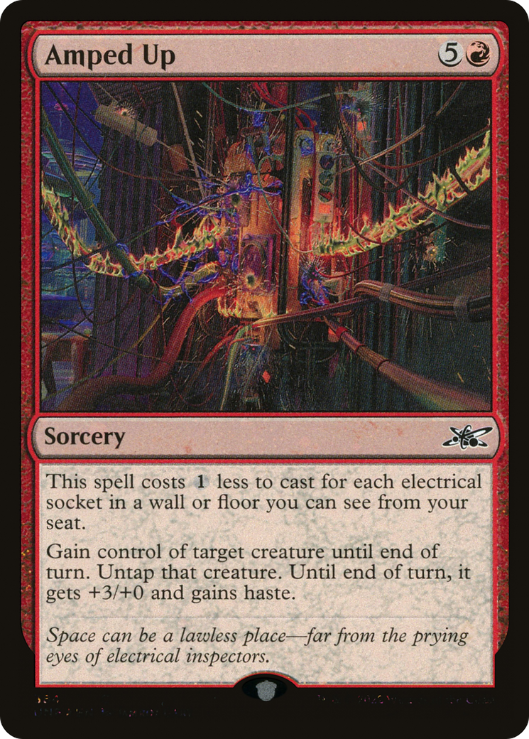 Amped Up (384) Foil - Unfinity