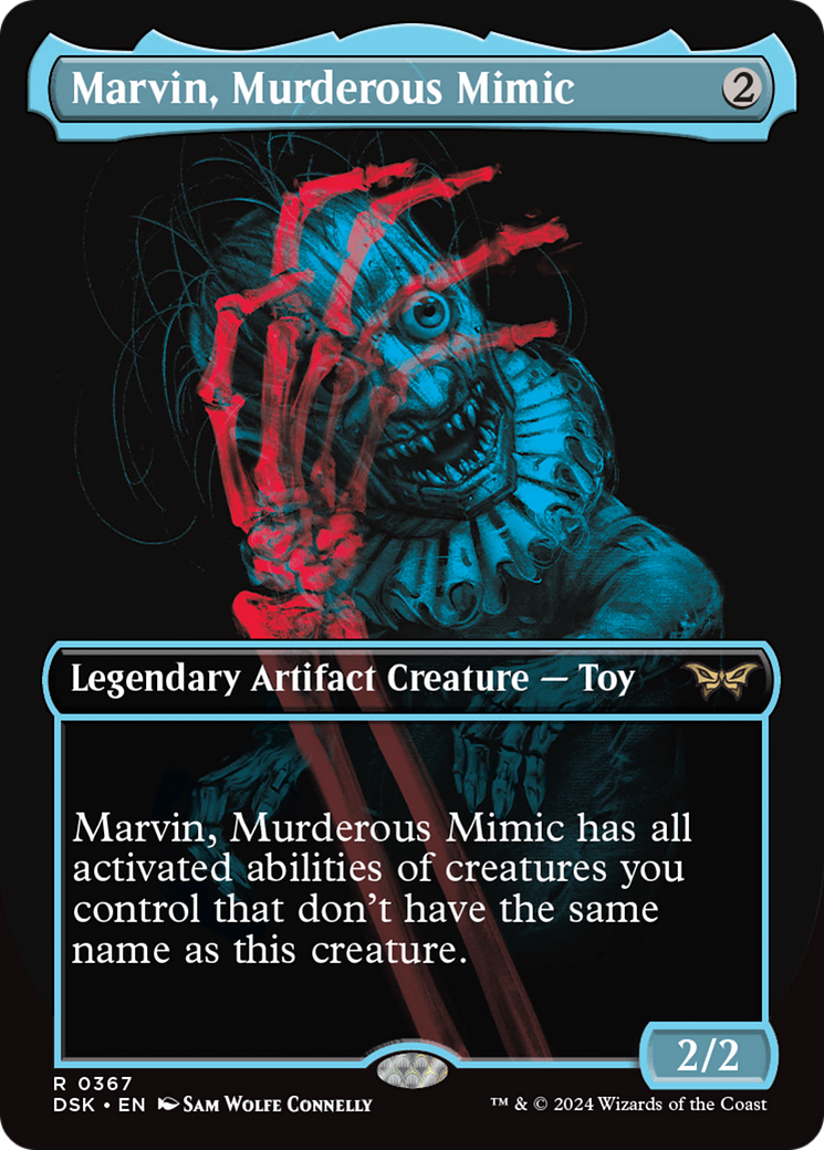 Marvin, Murderous Mimic (Showcase) (367) - Duskmourn: House of Horror