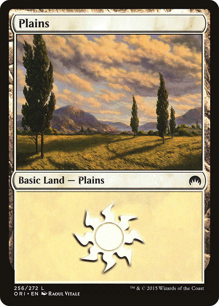 Plains (256) Foil - Magic Origins