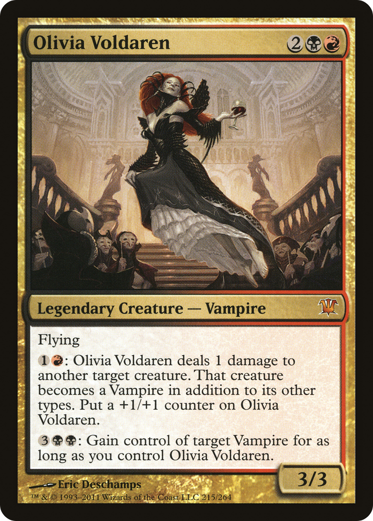 Olivia Voldaren (215) Foil - Innistrad