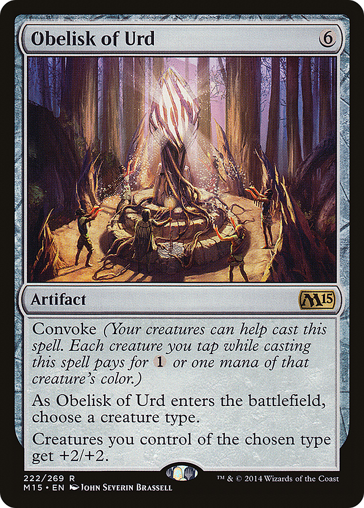 Obelisk of Urd (222) Foil - Magic 2015