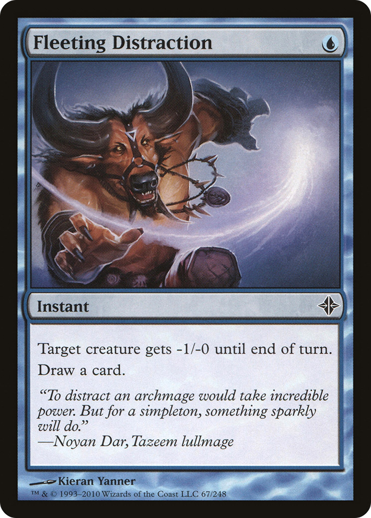 Fleeting Distraction (067) Foil - Rise of the Eldrazi
