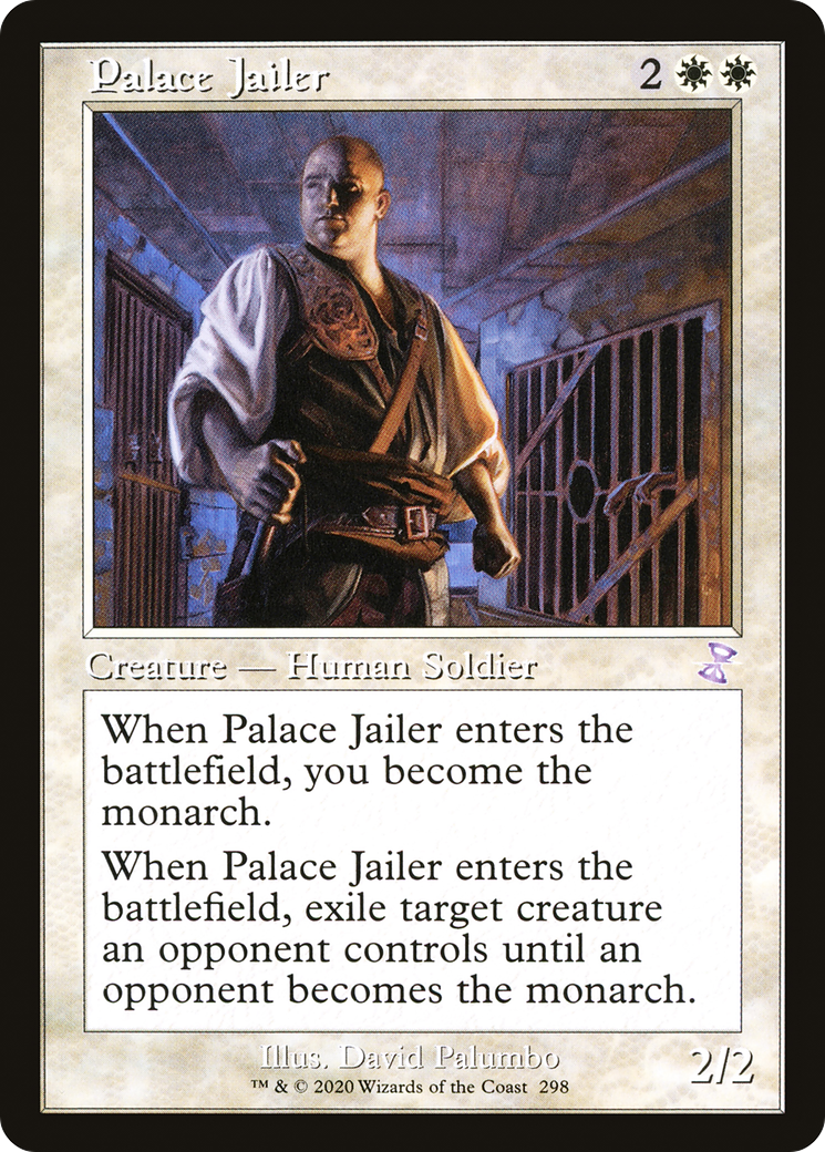 Palace Jailer (Retro) (298) Foil - Time Spiral Remastered
