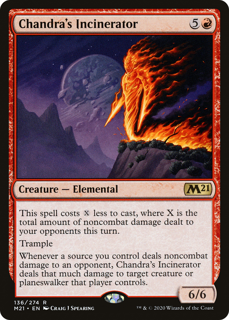 Chandra's Incinerator (136) - Core Set 2021