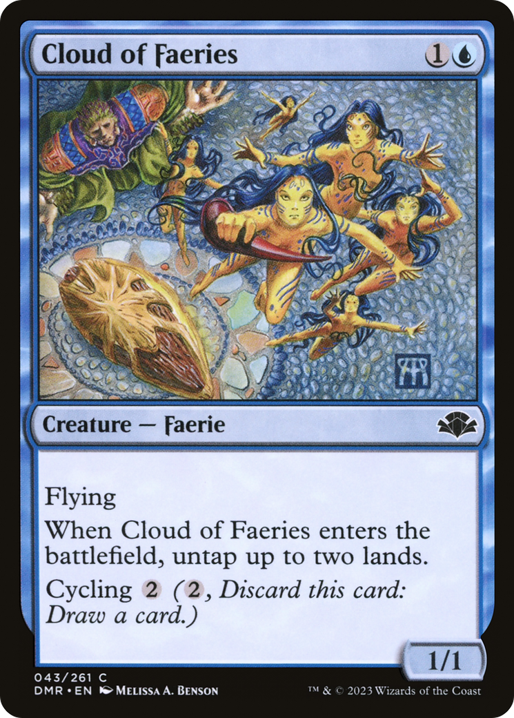 Cloud of Faeries (043) - Dominaria Remastered