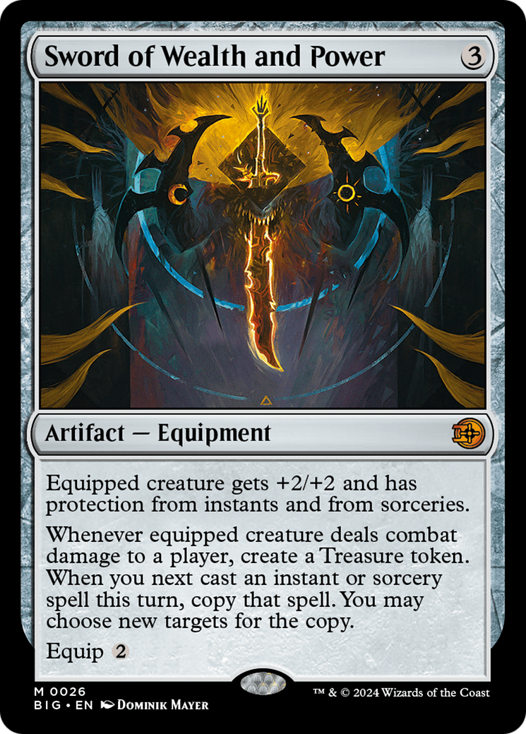 Sword of Wealth and Power (026) Foil - The Big Score