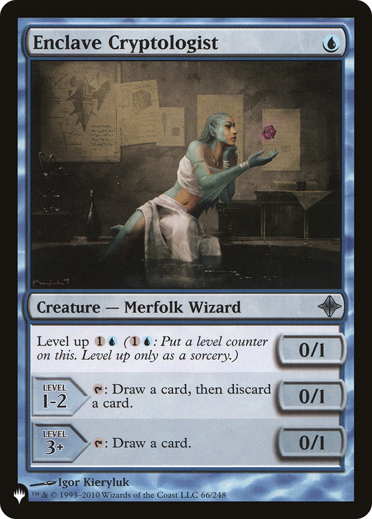 Enclave Cryptologist (ROE-66) - The List