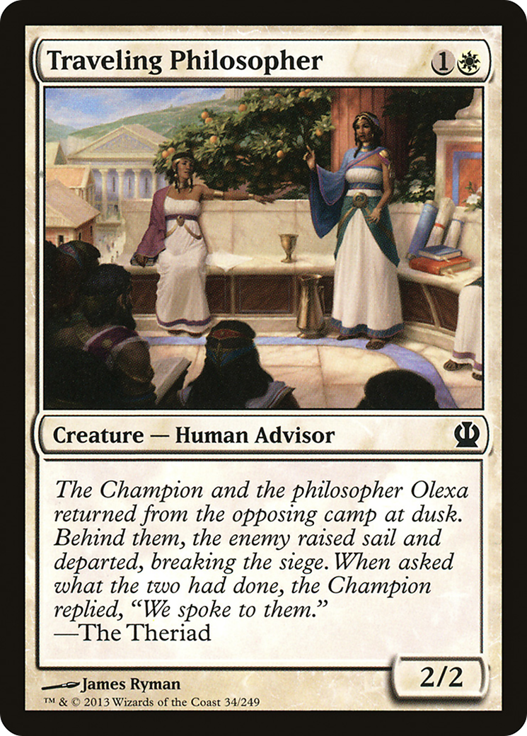 Traveling Philosopher (034) Foil - Theros