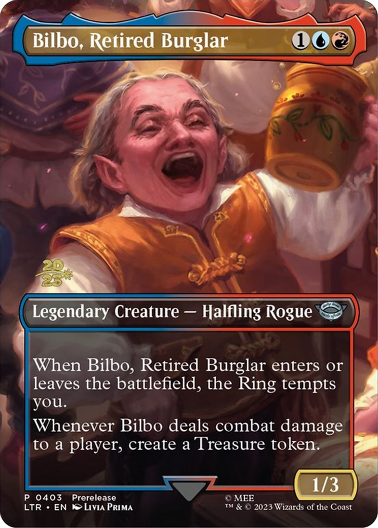 Bilbo, Retired Burglar (403s) Foil - Tales of Middle-earth Promos