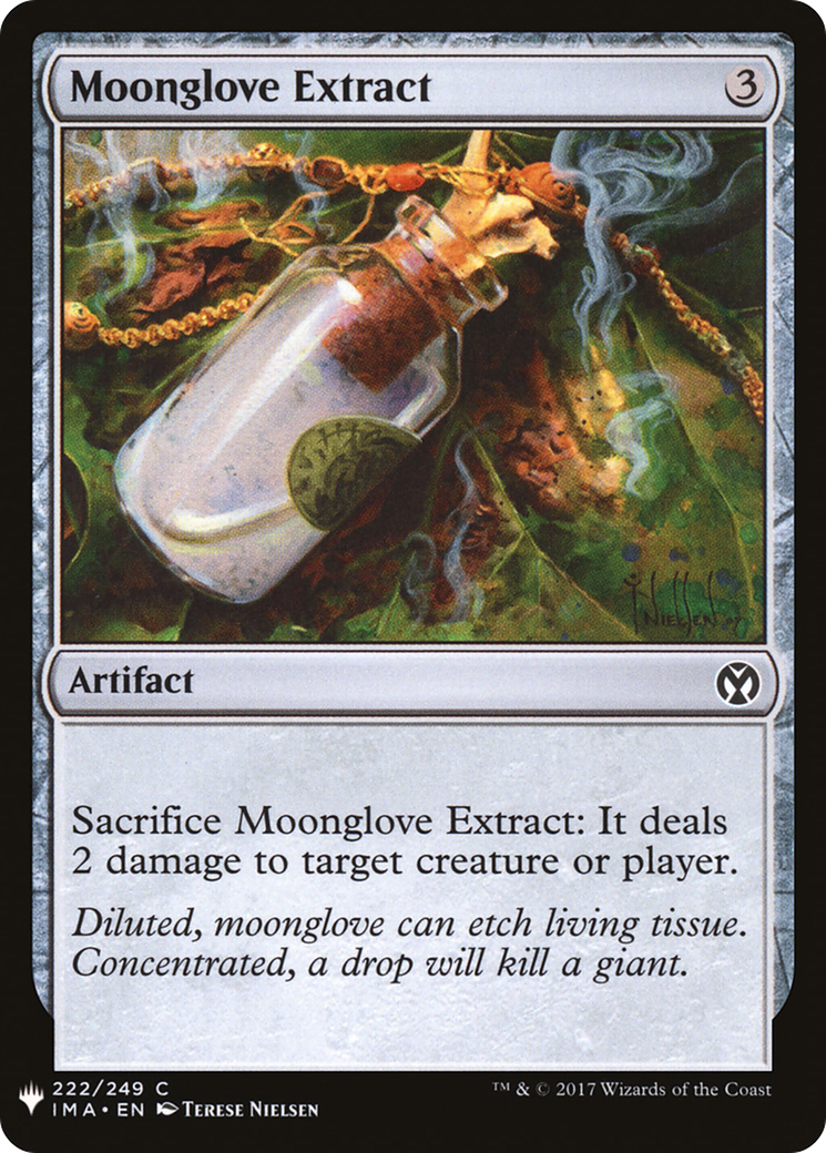 Moonglove Extract (IMA-222) - The List