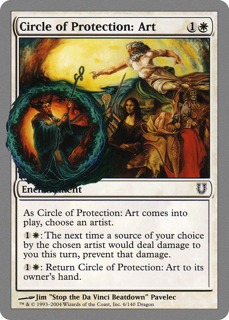 Circle of Protection: Art (006) Foil - Unhinged