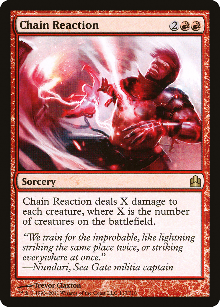 Chain Reaction (113) - Commander 2011