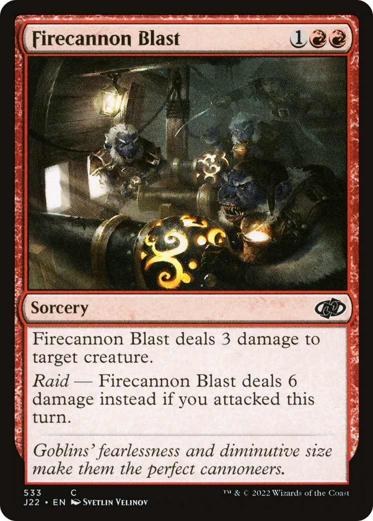 Firecannon Blast (533) - Jumpstart 2022