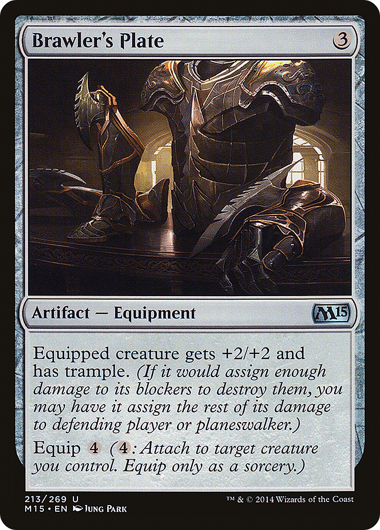 Brawler's Plate (213) - Magic 2015
