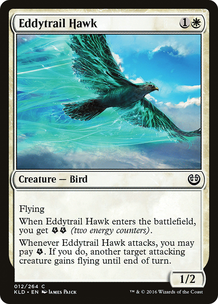 Eddytrail Hawk (012) Foil - Kaladesh