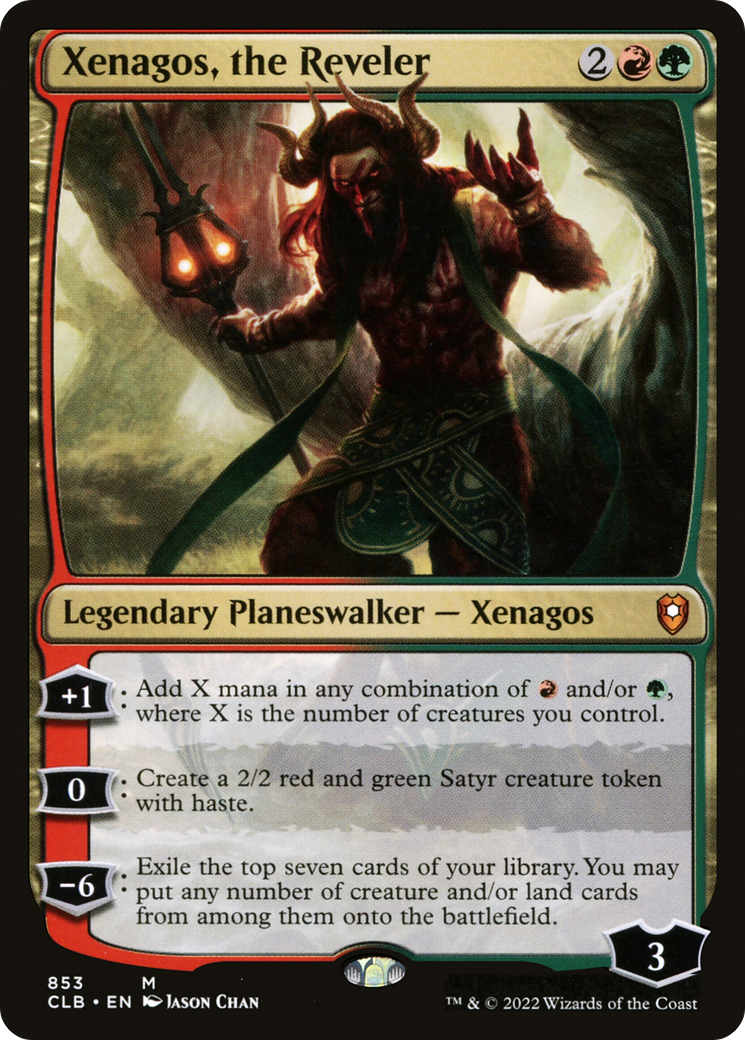 Xenagos, the Reveler (853) - Commander Legends: Battle for Baldur's Gate