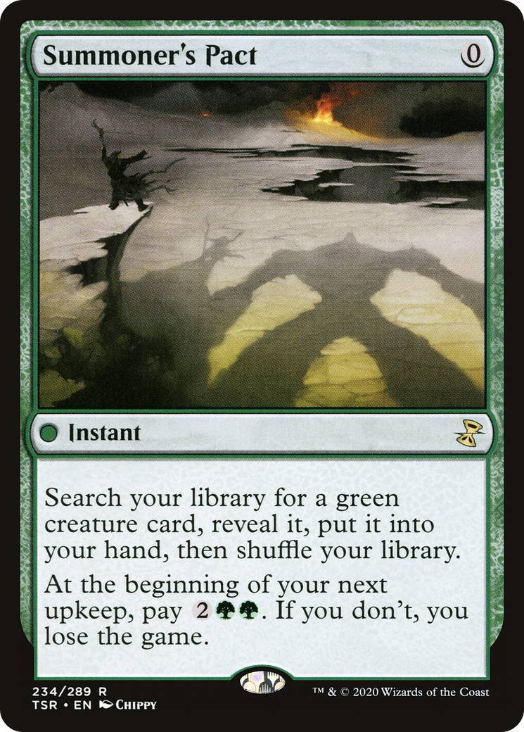 Summoner's Pact (234) Foil - Time Spiral Remastered