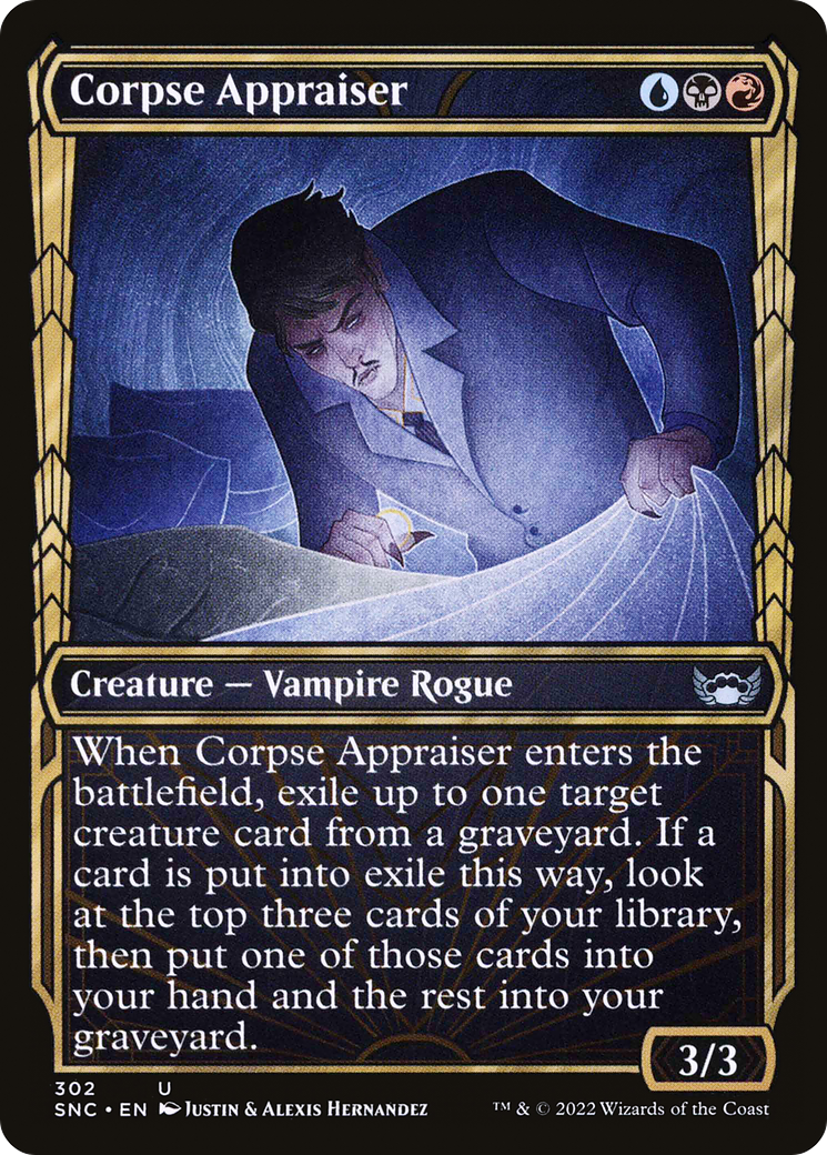 Corpse Appraiser (Showcase) (302) Foil - Streets of New Capenna