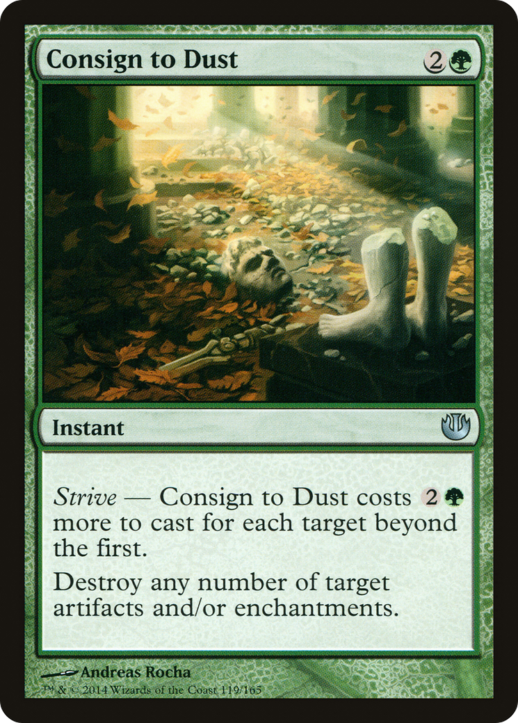 Consign to Dust (119) Foil - Journey into Nyx