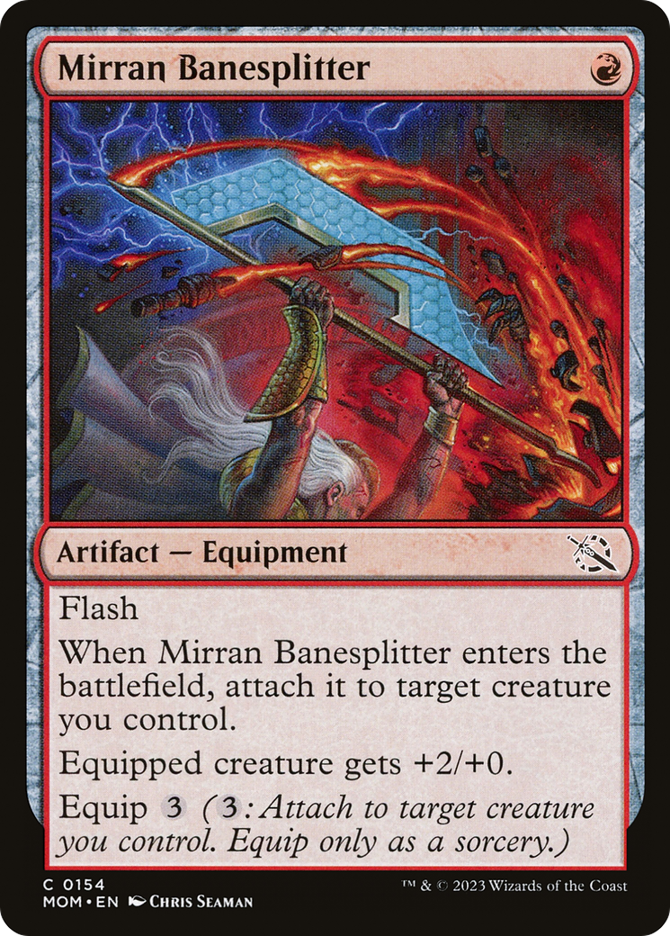 Mirran Banesplitter (154) Foil - March of the Machine