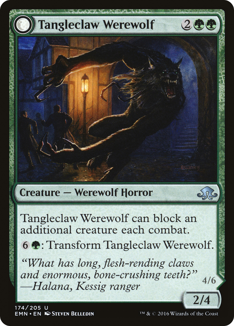 Tangleclaw Werewolf (174) - Eldritch Moon