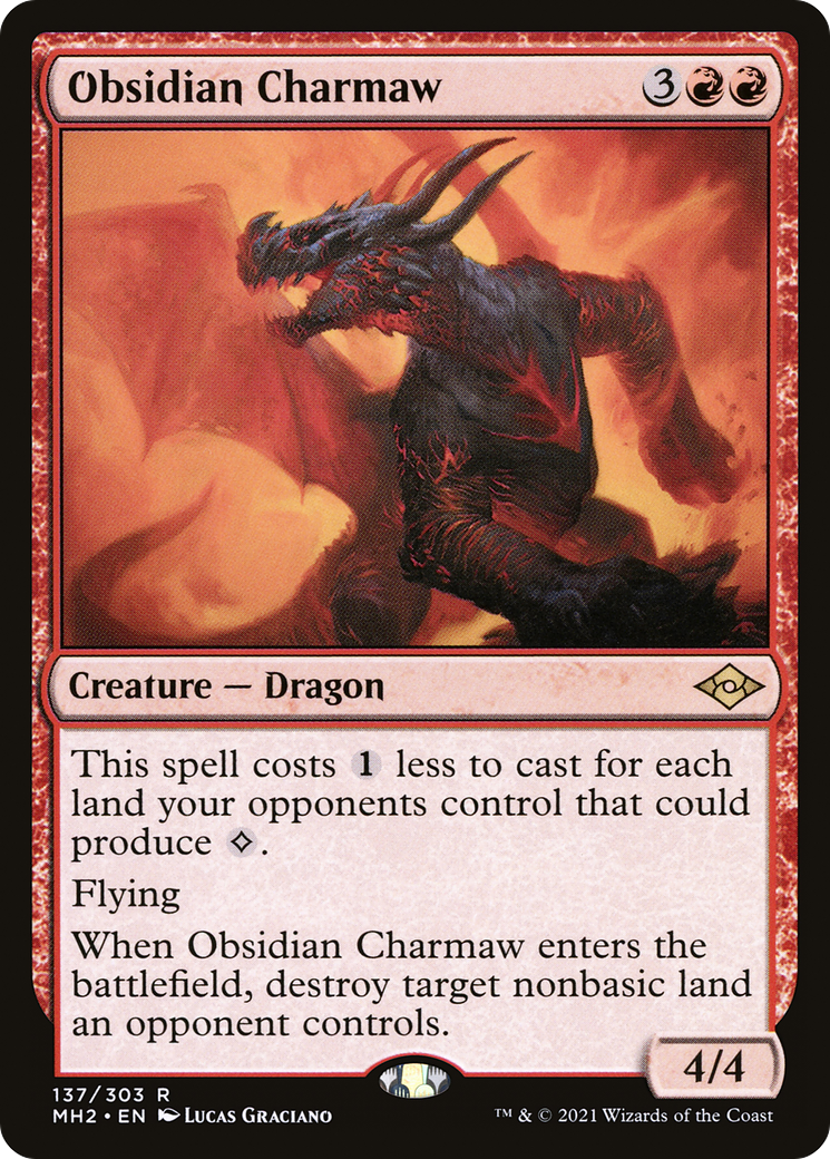 Obsidian Charmaw (137) - Modern Horizons 2