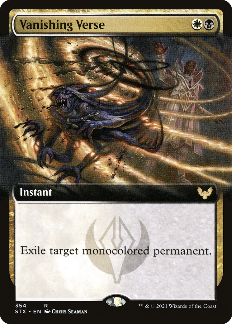 Vanishing Verse (Extended Art) (354) Foil - Strixhaven: School of Mages
