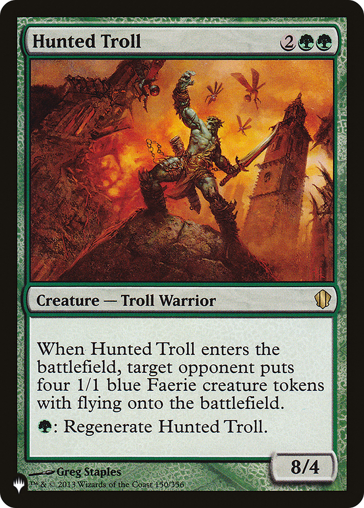 Hunted Troll (C13-150) - The List