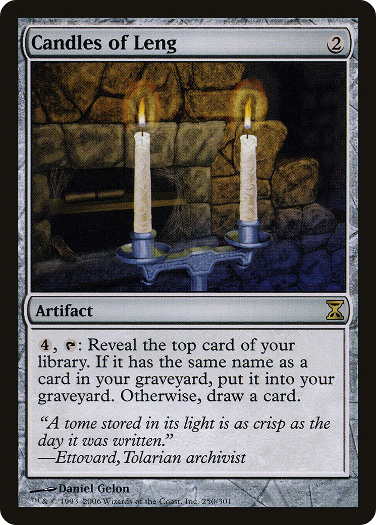 Candles of Leng (250) - Time Spiral