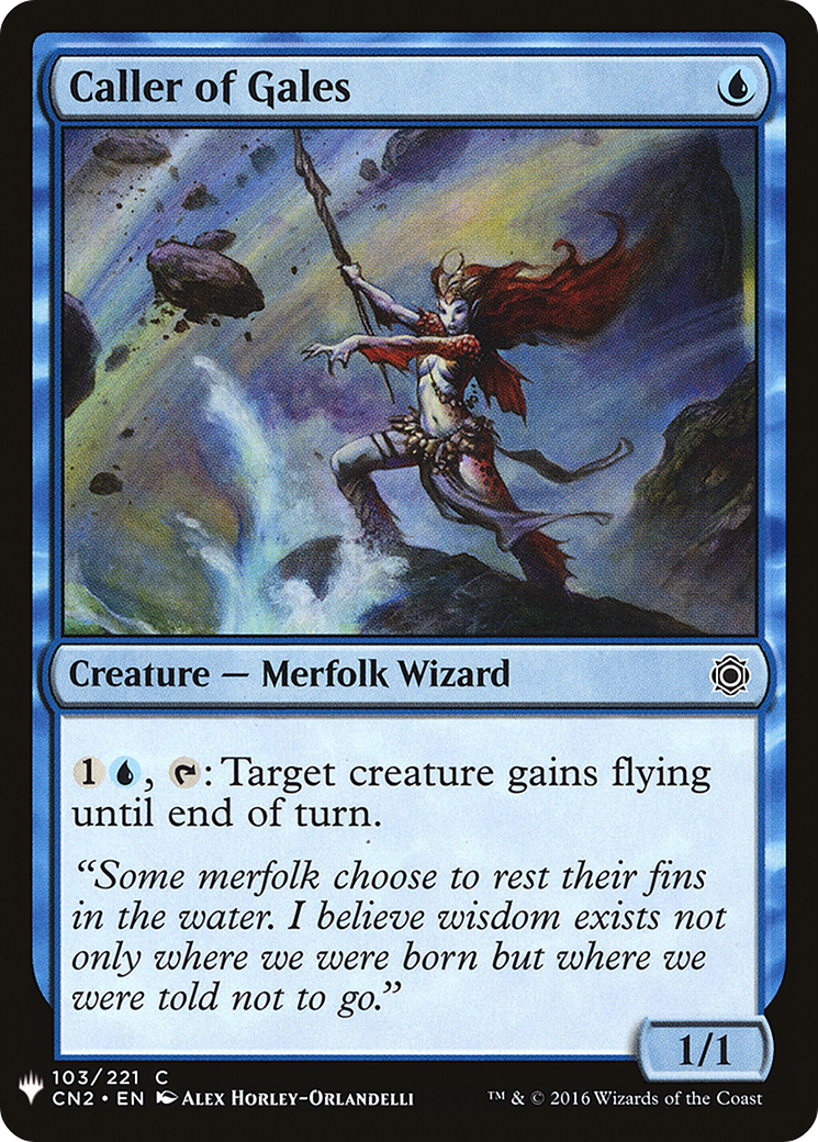 Caller of Gales (CN2-103) - The List