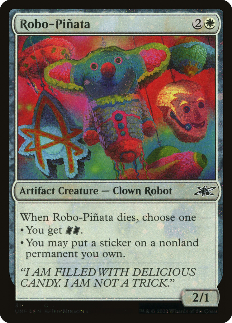 Robo-Pinata (Galaxy Foil) (311) Foil - Unfinity