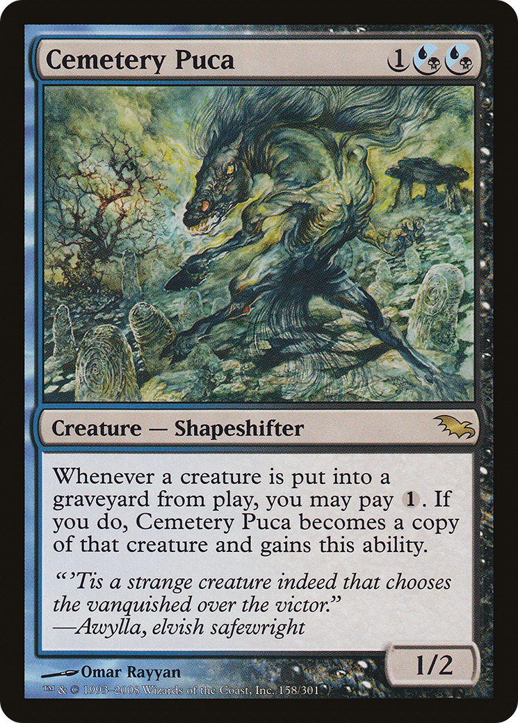 Cemetery Puca (158) Foil - Shadowmoor
