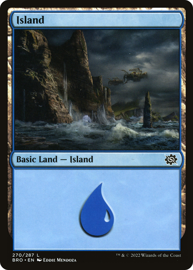 Island (270) Foil - The Brothers' War
