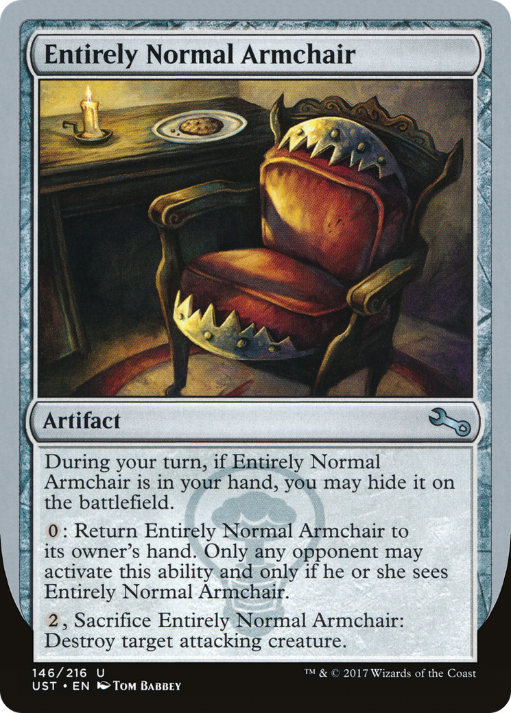 Entirely Normal Armchair (146) Foil - Unstable